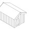 Cuccia per cani in legno tg grande 80x115 cm_5