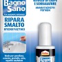 Smalto trasparente Pattex Bagno Sano per riparazioni su ceramica e piastrelle.