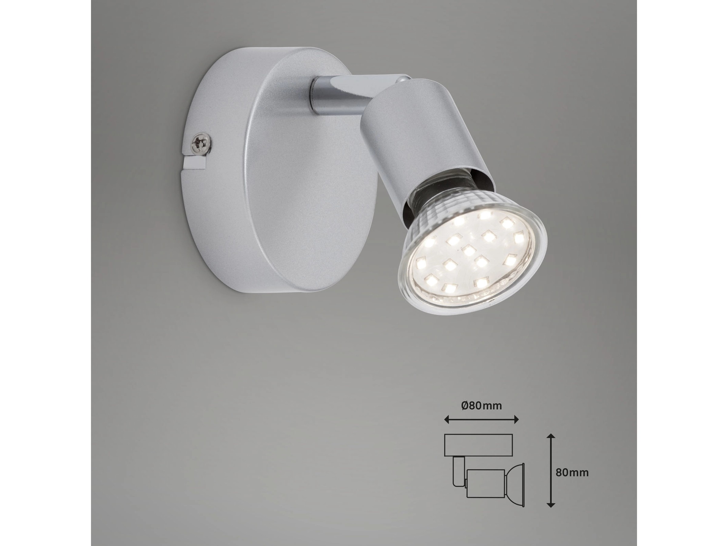 EBUYFIRE Set di luci per bicicletta a LED ricaricabili USB, Faro per