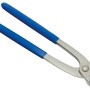 Pinza per legatura LUX Rabitz 250 mm Classic in acciaio per utensili con manici blu.