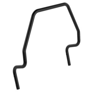 Portabici da tetto nero t.b.t.