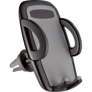Supporto smartphone OBI per auto, bocchetta aria, universale, nero-grigio.
