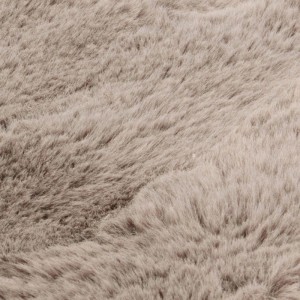 Tappeto Touch tondo beige 100x100 cm
