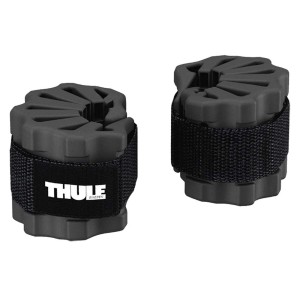 Accessorio portabici Thule per un fissaggio sicuro al portapacchi.