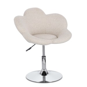 Poltroncina fiore 69x55x81 beige
