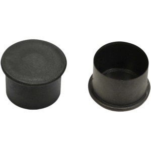 Feltrini t.b.t. neri per gambe mobili, due varianti.