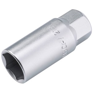 Inserto per candela LUX 21mm, inserto per chiave a bussola in acciaio al cromo vanadio.