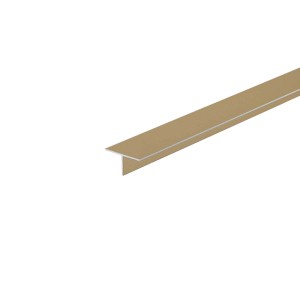 Profilo a T oro 15x1000 mm