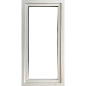 Telaio per finestra in PVC bianco di t.b.t. per nuove costruzioni o ristrutturazioni.