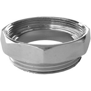 Dado cromato per tubi lavabo.