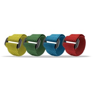 Fascette a strappo L18xH2xØ5 cm 5 pz colori assortiti