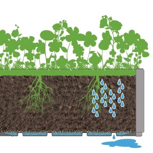 Fioriera da esterno Stefanplast Ethica Plastica riciclata caffè 80x36x35 cm