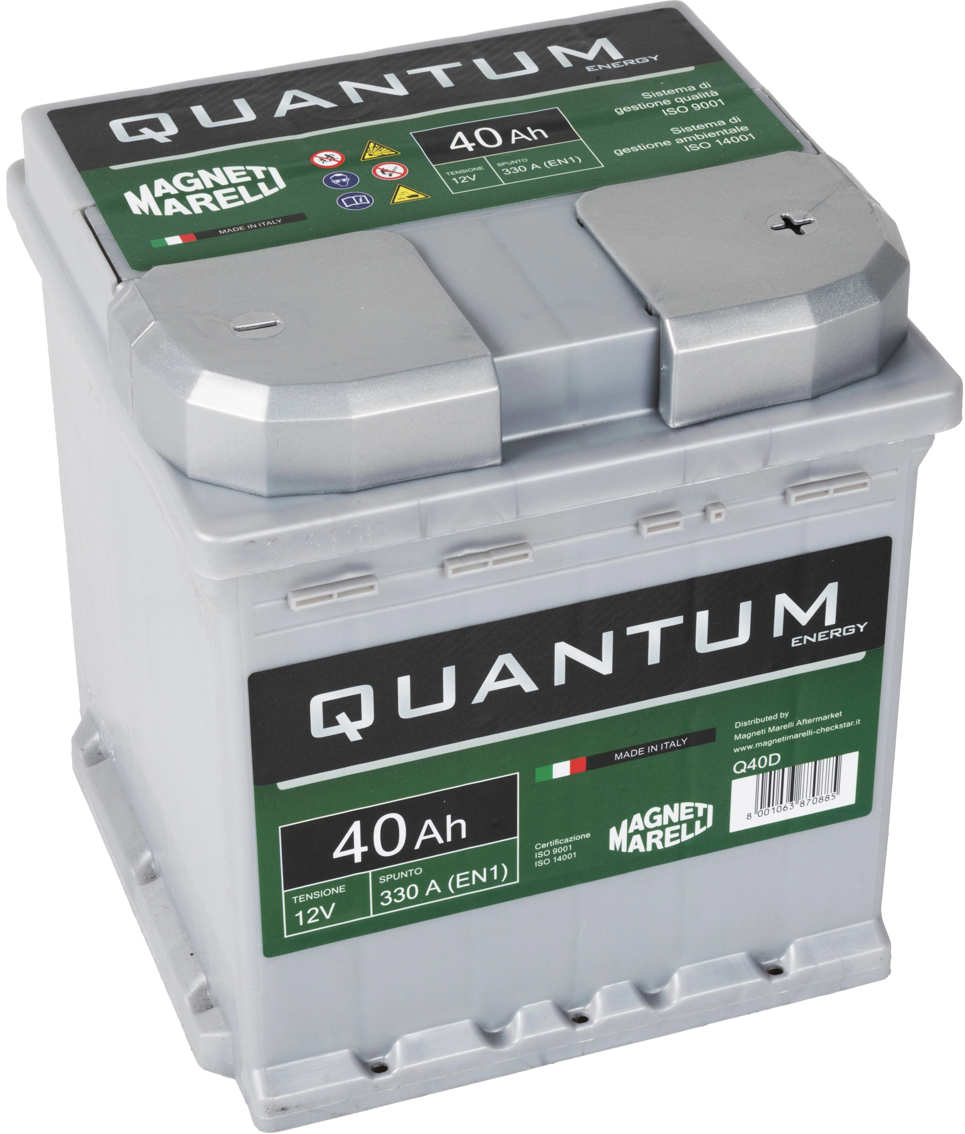 Nuove batterie Quantum Magneti Marelli start & stop
