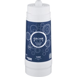 Filtro a carbone attivo Grohe Blue per sistemi acqua Grohe Blue, capacità 3000 litri.