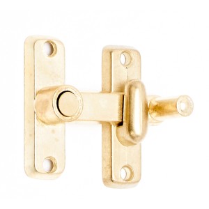 Chiavistelli t.b.t. dorato per la sicurezza della porta.