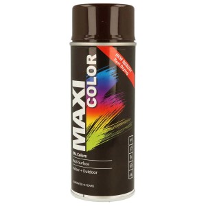 Bomboletta spray marrone Maxi Color per interni ed esterni.