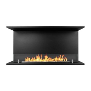 Camino a bioetanolo trifacciale 3 lati Divina Fire Trevi 90 3 kW 90x45 cm