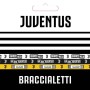 Braccialetti Juventus grafiche assortite 3 pz