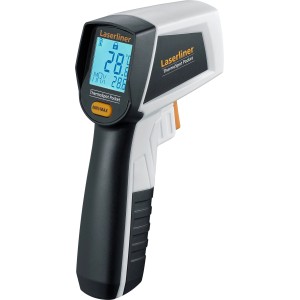 Termometro Laserliner ThermoSpot Pocket per la misurazione della temperatura senza contatto.