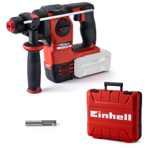 Einhell 18V Tassellatore a batteria Herocco Solo con valigetta, rosso/nero. Trapano a percussione a batteria per il fai da te.