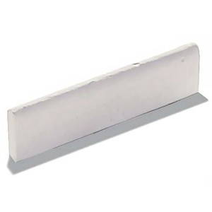 Cordolo in cemento bianco 60x4x15 cm