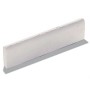 Cordolo in cemento bianco 60x4x15 cm