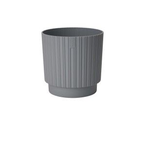 Vaso cyli petit in plastica Ø 22 cm platino