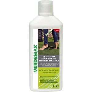 Detergente concentrato per erba sintetica Verdemax, 1 litro.