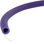 Tubo corrugato viola t.b.t. con filo per un facile tiraggio dei cavi.