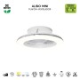 Planofiera LED 70W con ventilatore 30W Alisio Mini 16,5x52,5 cm bianco_6