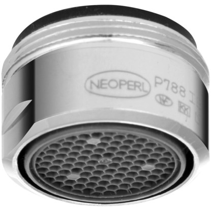 Rompigetto in ottone cromato Ø 24 mm x 1" maschio