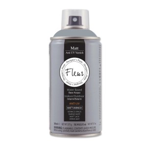 Bomboletta spray grigia t.b.t. di vernice opaca per progetti fai-da-te. Vernice spray per interni ed esterni.