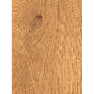 Dettaglio di un pavimento vinilico effetto legno. Grana naturale e colori caldi.