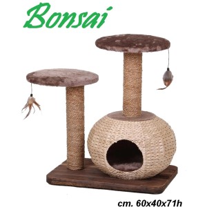 t.b.t. Tiragraffi con piattaforme e giocattoli.