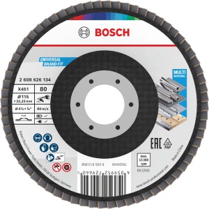 Disco lamellare X451 Flap Disc G80 T27 115x22,23 mm da 15 pz