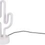 Lampada da tavolo Reality LED Cactus bianca, alta 30 cm, per un'illuminazione d'atmosfera.
