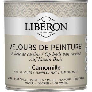 Idropittura lavabile Velours de Peinture Liberon Camomille 0,5 L