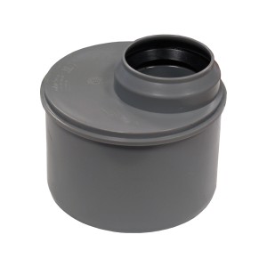 Adattatore grigio per tubi HT per tubi di scarico.