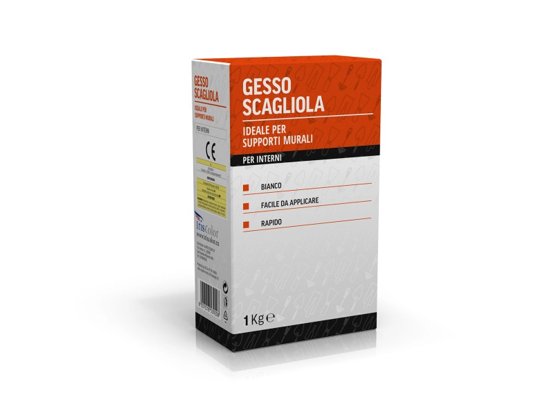 Gesso sarta bco e col.forbice 50 pezzi gsc