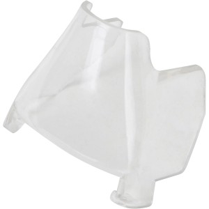 Protezione antischegge di ricambio in plastica trasparente per seghetto alternativo LUX STS-550/65.