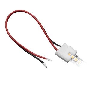 Connettore Strip LED 10 mm con cavo 150 mm 2 pz