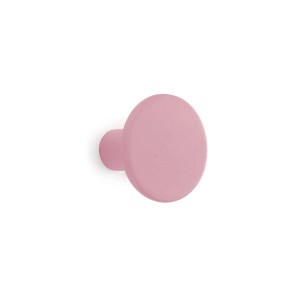 Appendiabiti rosa t.b.t. per guardaroba, gancio a muro rotondo.