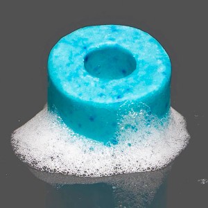 Pastiglia di sapone Gardena per manico Cleansystem con schiuma, blu. Pulizia per combisystem.