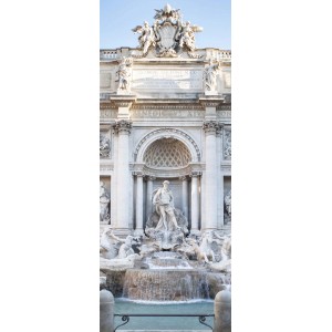 Fotomurale della Fontana di Trevi a Roma, un punto di riferimento impressionante.
