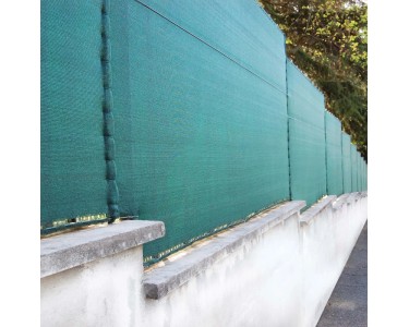 TENAX Coimbra Sichtschutznetz – 1,00 X 50 M, Grün, HDPE, UV-stabilisiert, Mit Ösen, Hohe Abschirmung Für Garten & Balkon