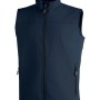 Gilet da lavoro blu t.b.t. con zip e tasche.