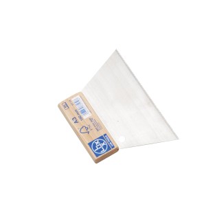 Spatola dentata LUX Classic, molto fine, 180mm. Ideale per applicare adesivi. Utensile per muratura e piastrelle.