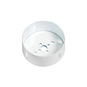 Seghe a tazza bimetalliche LUX, diametro 102 mm, per trapani, per segare fori in legno, metallo e alluminio.