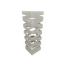 Portaombrelli quadrato in metallo Snake bianco opaco 15,5x15,5xH49 cm