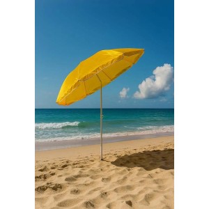 Ombrellone da spiaggia palo centrale Ø180 cm